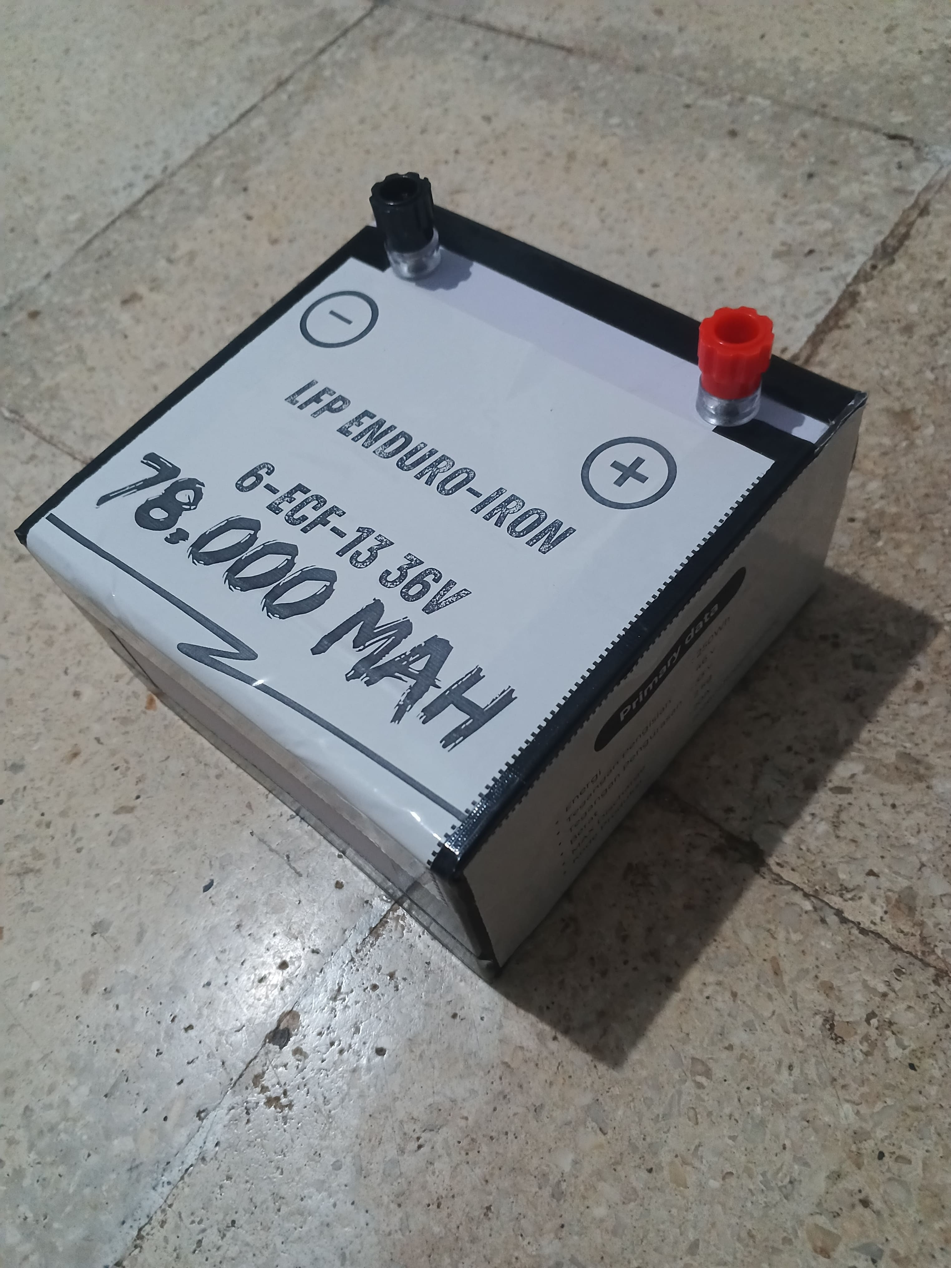 Enduro-Iron 41,6V 6Ah 250Wh